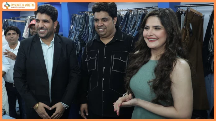 Zareen Khan Makes a Stylish Appearance at X Blue Jeans' Women's Denim Collection Launch