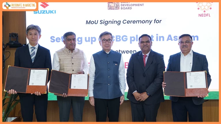 Purabi Dairy, NDDB and Suzuki R&D India sign MoU to establish compressed biogas plant in Assam