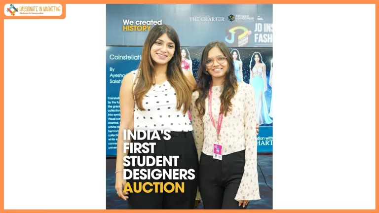 JD Institute of Fashion Technology and The Charter Launch India’s First Founder-Student Designer Auction Platform