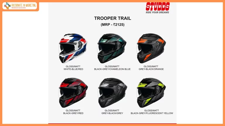 STUDDS Accessories Ltd. Launches the Trooper Trail Helmet in India
