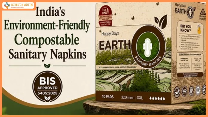 HLL’s ‘Happy Days-Earth’ Sanitary Napkin is 100% Compostable