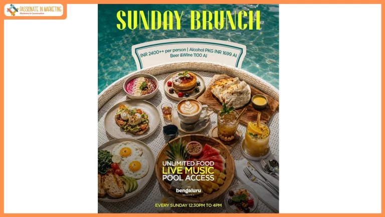 A Different Sunday, A Different Feast at Hyatt Centric MG Road Bangalore