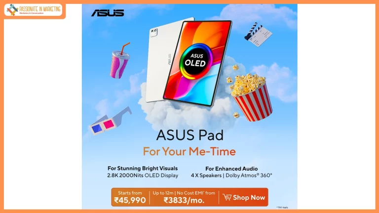 ASUS Pad Now Available in India: Segment-First Premium OLED Tablet Starting at INR 45,990