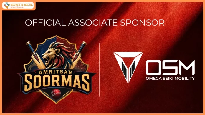 Amritsar Soormas Announce Omega Seiki Mobility as Official Headgear Partner for Sher-e-Punjab T20 League