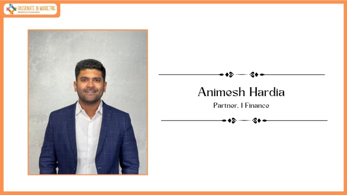 1 Finance Elevates Animesh Hardia as Partner