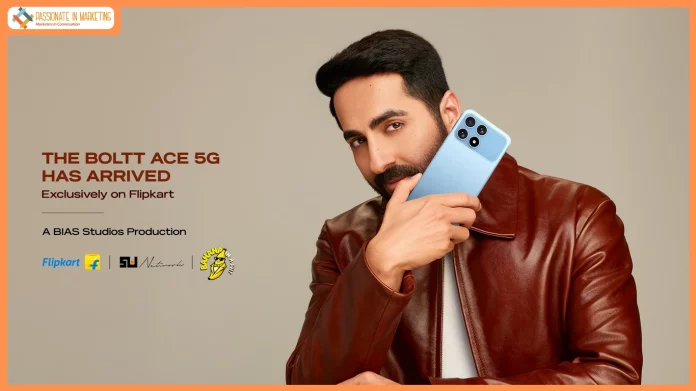 BIAS Studios Led Boltt’s First Smartphone Launch on Flipkart Featuring Ayushmann Khurrana