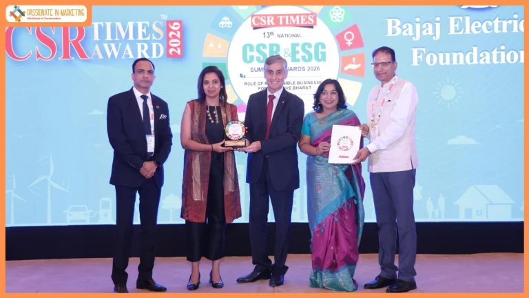 Bajaj Electricals Foundation's 'Flame of Change' Improved Cookstove Project Wins CSR Times Award