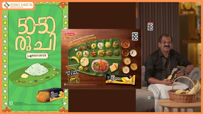 Britannia 50-50 Cheeze Dipped & Chef Pillai Come Together to Celebrate the Spirit of Contrast This Onam