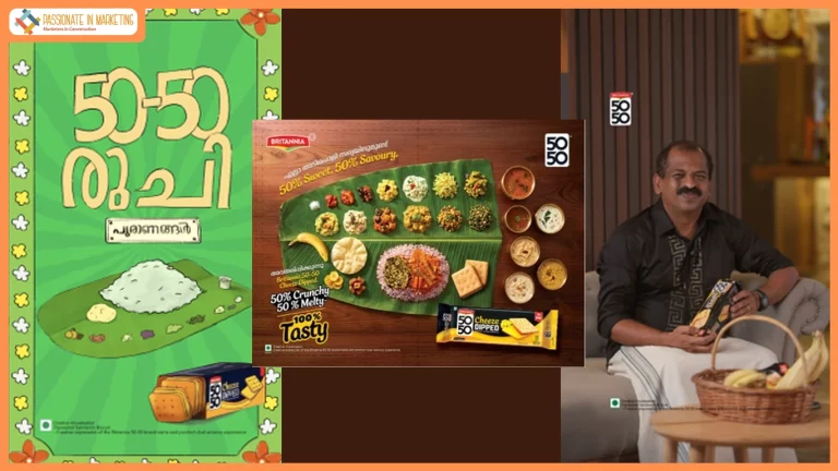 Britannia 50-50 Cheeze Dipped & Chef Pillai Come Together to Celebrate the Spirit of Contrast This Onam