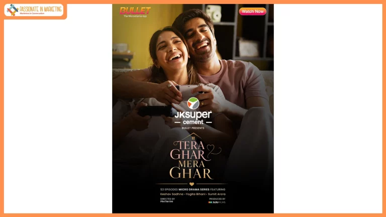 Bullet Microdrama Partners With JK Super Cement To Bring India’s First Microdrama By A Cement Brand, ‘Tera Ghar Mera Ghar’