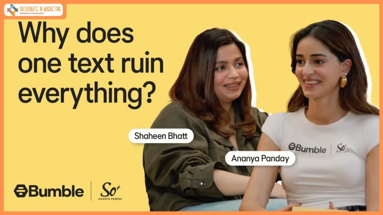 Bumble and SoPositive with Ananya Panday and Shaheen Bhatt discuss why texting feels more complicated than ever