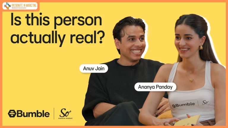Bumble and SoPositive with Ananya Panday explore authenticity in modern dating with Anuv Jain
