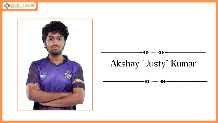 Chennai’s BGMI Talent Akshay “Justy” Kumar Selected for KRAFTON India’s Rising Star Program