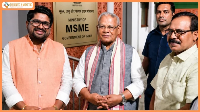 Dr. Bhargav Mallappa Meets Union MSME Minister Jitan Ram Manjhi, Invites Him to Visit Skill Institutes in South India