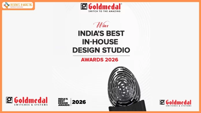 Goldmedal Electricals Wins India's Best In-House Design Studio Award 2026