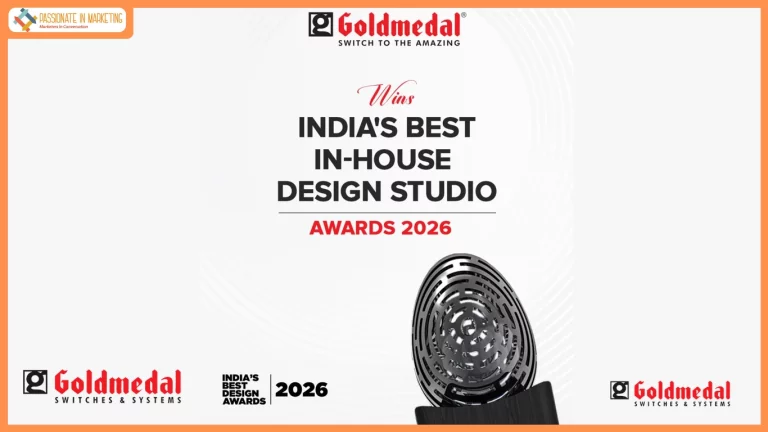 Goldmedal Electricals Wins India's Best In-House Design Studio Award 2026