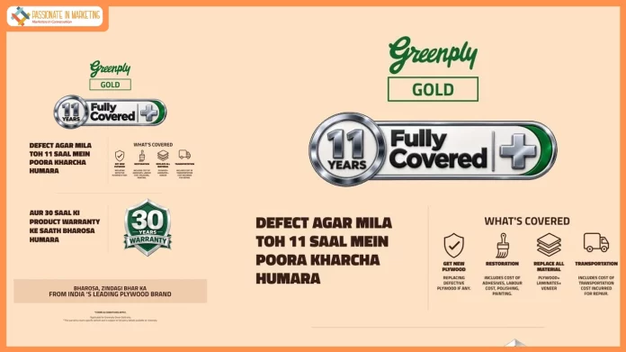 Greenply Gold Raises the Bar on Plywood Protection with a Best-in-Class ‘11 Years Fully Covered+’ Plan