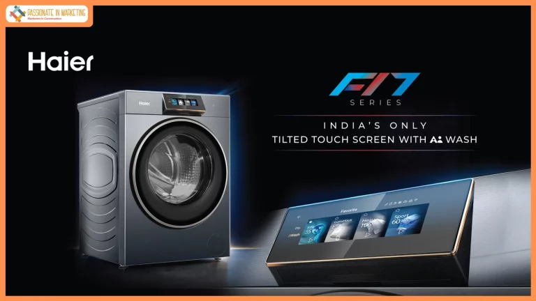 Haier India Elevates Premium Laundry Experiences with the Launch of the F17 WM Featuring India’s Only Tilted Touch Screen with AI Wash