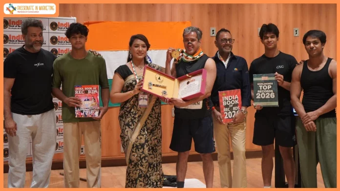 Insurance Samadhan Launches #FitFortyIndia as CEO Deepak Bhuvneshwari Uniyal Enters the India Book of Records at 48