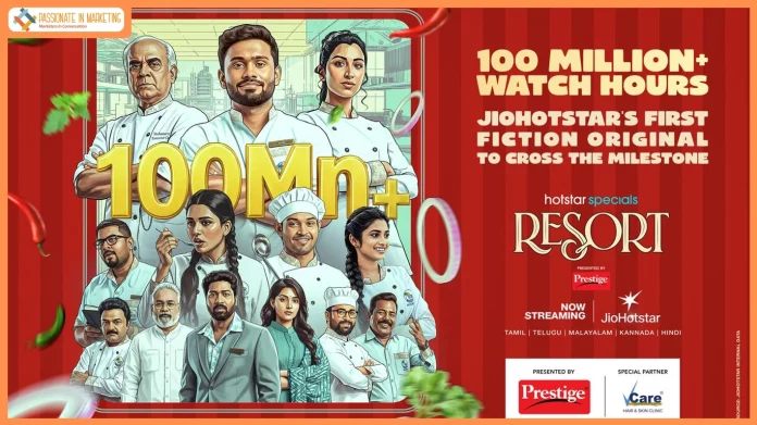 JioHotstar’s Tamil Original Resort Crosses 100 Million Watch Hours, Sets New Platform Benchmark
