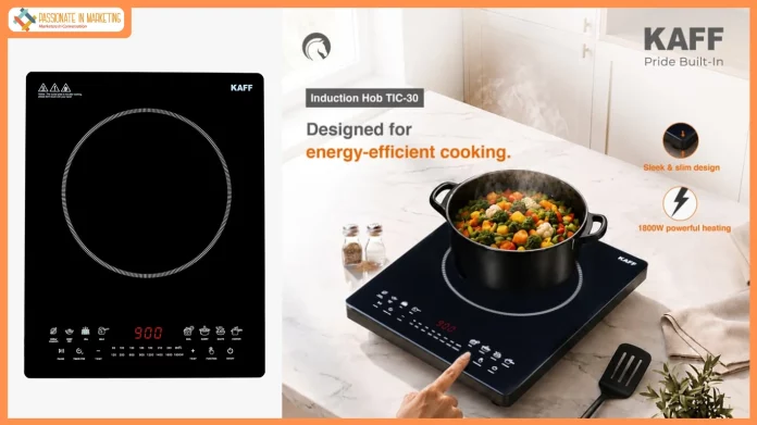 KAFF Appliances Brings a Smarter Cooking Experience to Modern Kitchens with Sleek and Slim TIC-30 Induction Hob