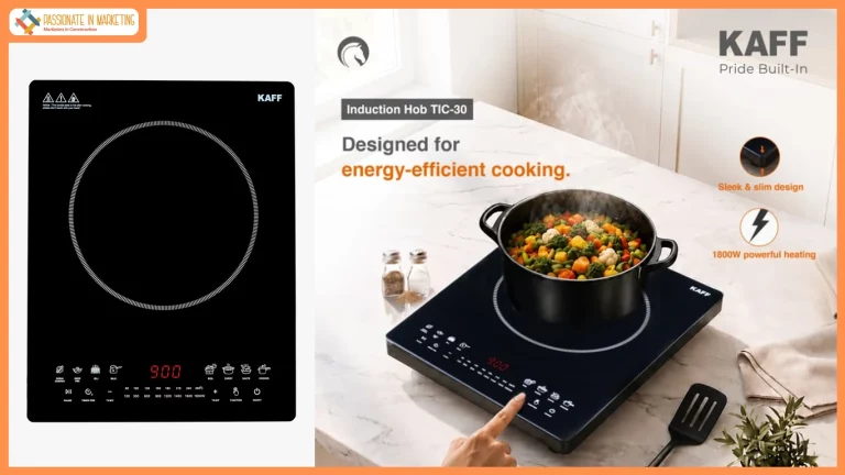 KAFF Appliances Brings a Smarter Cooking Experience to Modern Kitchens with Sleek and Slim TIC-30 Induction Hob
