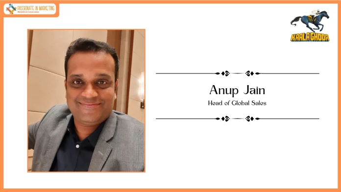 Kaala Ghoda Films Appoints Anup Jain as Global Sales Head