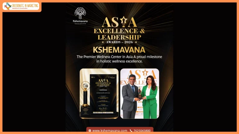 Kshemavana Naturopathy and Yoga Center Honoured with Asia Excellence & Leadership Award 2026 as "The Premier Wellness Center in Asia"