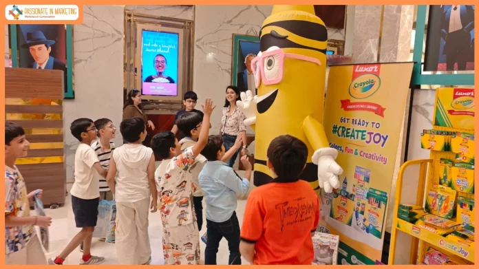 Luxor Crayola Takes Creativity beyond the Classroom through PVR INOX Family Activation