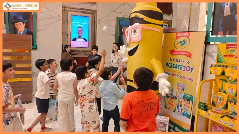 Luxor Crayola Takes Creativity beyond the Classroom through PVR INOX Family Activation