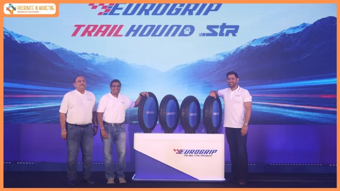 MS Dhoni Launches Eurogrip's New Adventure Touring Tyre Range in India