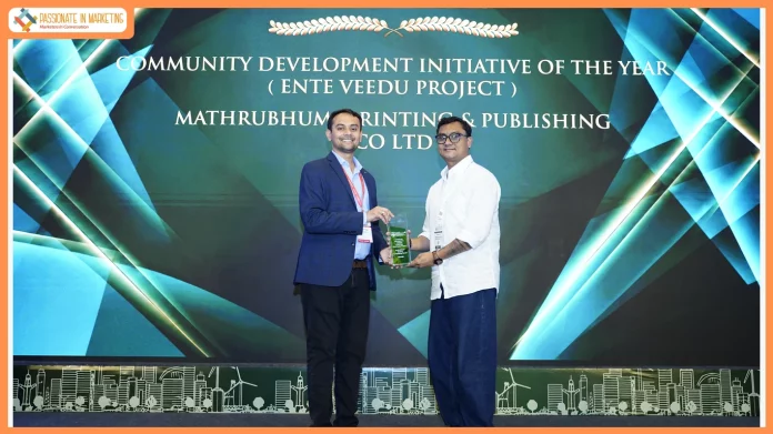 Mathrubhumi CSR Initiatives SEED & Ente Veedu Earn Top Honours at UBS Forums CSR Awards