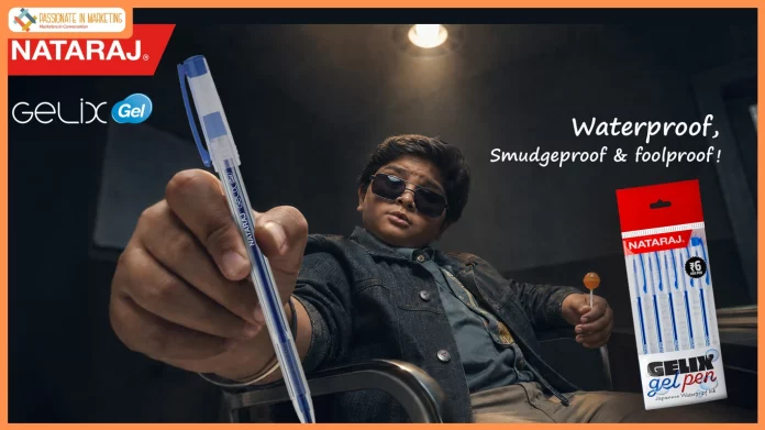 Nataraj by Hindustan Pencils introduces Gelix Waterproof Gel Pen Campaign Film