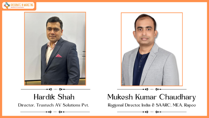 Rapoo Appoints Trustech AV Solutions as Exclusive National Distributor for Professional AV and Enterprise Collaboration Portfolio in India