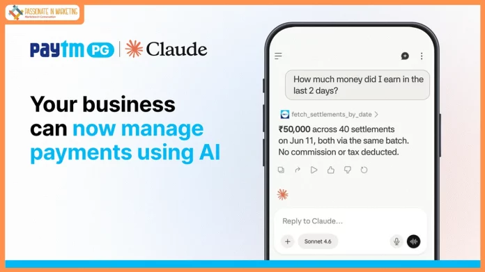 Paytm Payment Gateway Integrates With Anthropic’s Claude Via MCP Connector to Enable Businesses to Access Transaction, Refund and Settlement Details Through AI Prompts