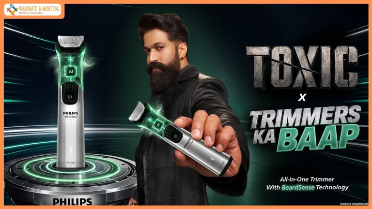 Philips India announces Rocking Star Yash as Brand Ambassador for Men's Grooming; launches 'Trimmers Ka Baap' Campaign and joins ‘Toxic: A Fairy Tale for Grown-ups’ as the Official Grooming Partner
