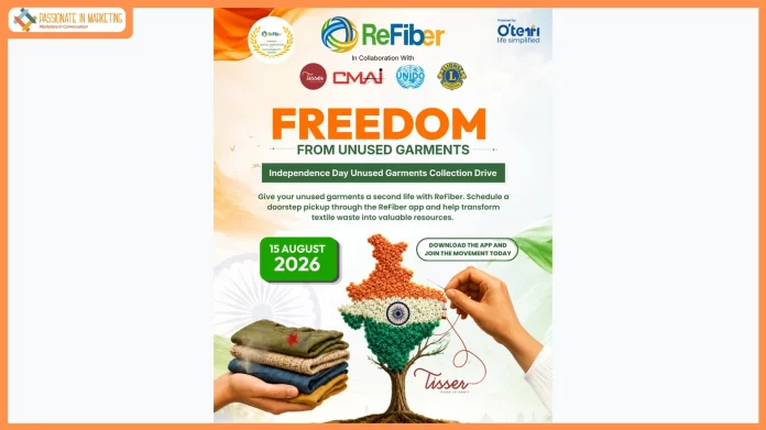 ReFiber Calls for ‘Freedom from Unused Garments’ This Independence Day, Takes Textile Circularity From Mumbai to a Nationwide Movement