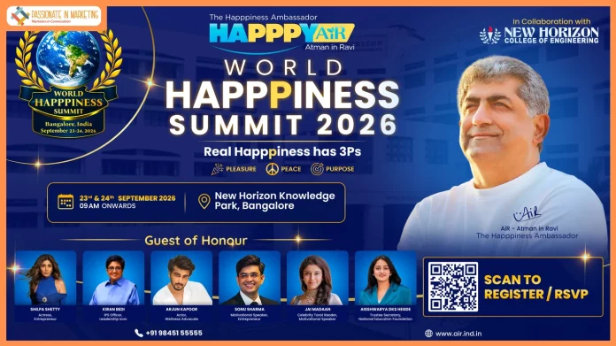 The World Happpiness Summit Comes to Bengaluru with Happpy AiR
