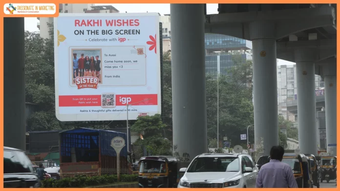 This Rakhi, IGP Turns Sibling Stories into Billboard Moments with an Interactive Hoarding