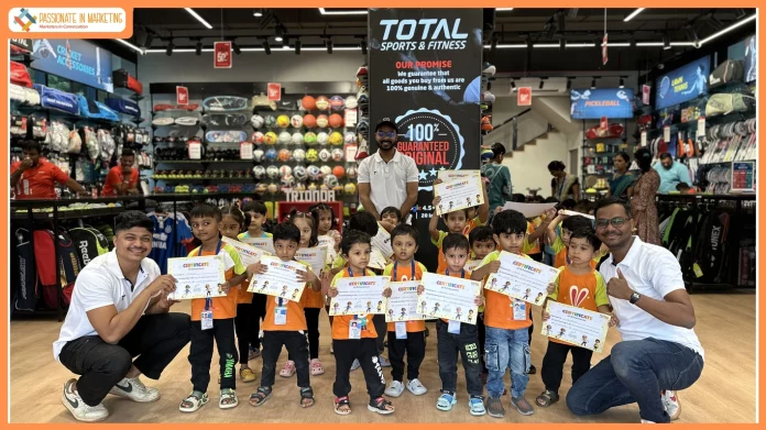 Total Sports & Fitness Hosts EuroKids School Field Trip in Pune to Introduce Young Learners to Sports