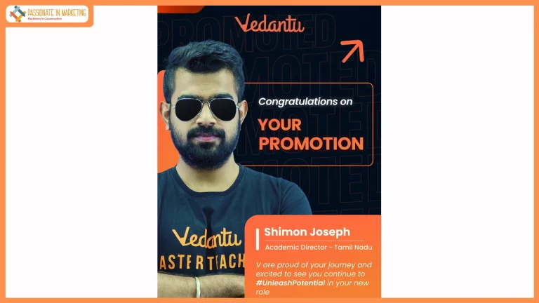Vedantu Promotes Shimon Joseph as Academic Director for Tamil Nadu