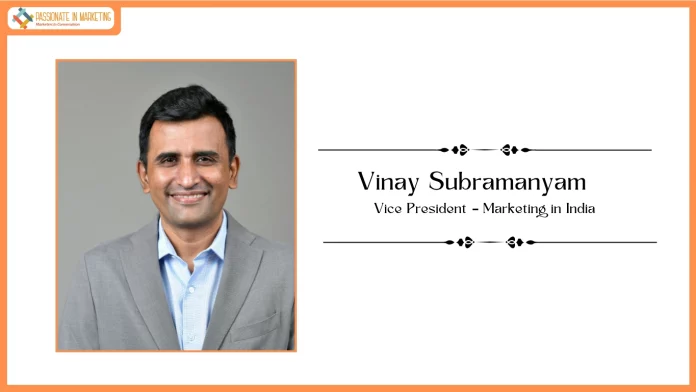 Vinay Subramanyam Joins Mondelēz International as Vice President – Marketing in India