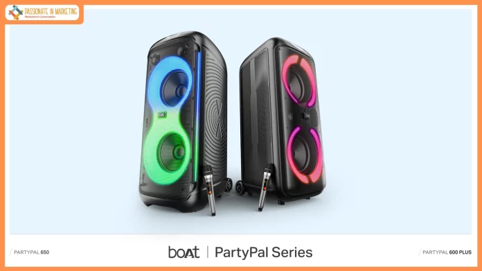 boAt Launches New PartyPal Speaker Series with Karaoke ProTuner, DJ Controls and RGB Lighting, Starting at ₹9,499