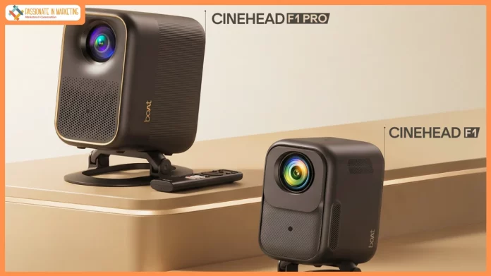 boAt Makes Big-Screen Play with CineHead F1 Series, Enters Smart Projector Category
