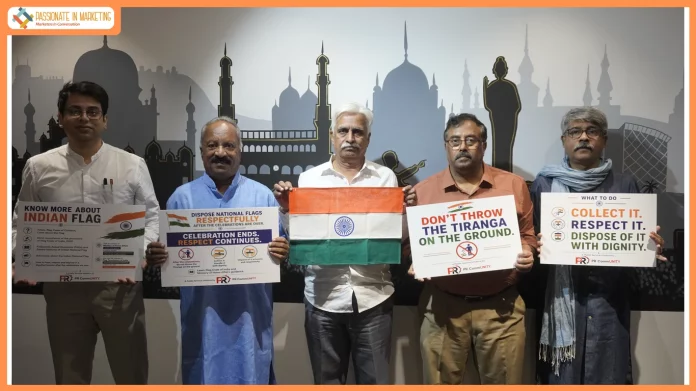 PR CommUNITY brings Bengal’s ‘Flag Man’ to Hyderabad to spread awareness on respectful handling of the Tiranga