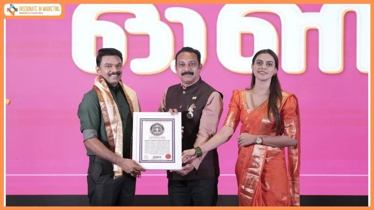 Maharani Wedding Collections Bags World Record with World’s Largest ‘Saree Pookkalam’