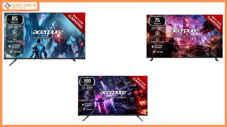 Bangalore, India – 30th September 2026 – Acerpure India, a division of the global Acer Group, today announced its Nitro QLED TV range, available on Flipkart. Designed for consumers who want to take their home entertainment experience to the next level, the new range brings together large-format screens, immersive visuals, powerful audio, and gaming-focused features, with screen sizes available in 75-inch, 85-inch, and an expansive 100-inch variant. Built to deliver a larger-than-life viewing and gaming experience, the Acerpure Nitro range combines a 120Hz HSR refresh rate with QLED display technology, enabling smoother motion and fluid visuals for fast-paced gaming, sports, and action-packed content. The TVs support Dolby Vision and Dolby Atmos, delivering immersive visuals and surround sound. The range also features Google TV 5.0 Ref+, offering access to a connected smart entertainment experience. Complementing the large displays is a 40W Box Speaker in 75” & 85”, and a 65W Box Speaker in 100” setup, designed to deliver powerful and immersive audio. Adding another layer of entertainment, the TVs include built-in Karaoke, letting users turn their living spaces into an entertainment zone for gatherings, celebrations, and everyday fun. Together, these features position the Acerpure Nitro range as a complete big-screen entertainment experience, with the 100-inch model bringing an especially expansive canvas for gaming and content consumption. Vasudeva G, Director, Acerpure India, said, “The way consumers experience entertainment at home is evolving rapidly, and we see a growing desire for experiences that are not just bigger, but genuinely more immersive and engaging. With Nitro, we are bringing the scale of the big screen into the living room and creating a proposition that is as much about the experience as it is about the technology behind it. The 75-inch, 85-inch, and 100-inch formats reflect our ambition to make larger-than-life entertainment more accessible to Indian consumers. Our association with Akshay Kumar as the brand ambassador for Acerpure further strengthens this vision of connecting technology with contemporary lifestyles and entertainment. Through our partnership with Flipkart, we are excited to take this proposition to consumers across the country.” With its combination of massive screen sizes, high refresh rate, immersive audio-visual technology, and entertainment features, the Acerpure Nitro range is designed to make gaming and home entertainment more engaging, bringing the excitement of the big screen into the living room. The Acerpure Nitro QLED TVs are available on Flipkart, with prices starting at INR 59,999/- About Acerpure India Acerpure a consumer electronic brand under the Acer Group, derives its name from “Acer” (signifying technology and intelligence) and “Pure” (signifying freshness). Guided by the mission to “improve the quality of human life through technology,” we have been dedicated since 2020 to consciously enhancing the three essential elements of life – sunlight, air, and water. By emphasizing advancements in technology that enhance the five senses: Drink Pure, Breathe Pure, See Pure, Feel Pure, and Taste Pure. With a commitment to innovation and sustainability through the Make in India initiative, Acerpure is dedicated to delivering a premium user experience and shaping a more sustainable future – while establishing a presence on the global stage.