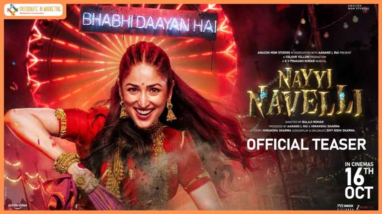 Amazon MGM Studios and Colour Yellow Unveil a Scintillating Teaser of Nayyi Navelli, India’s Very Own Fantasy Family-Entertainer