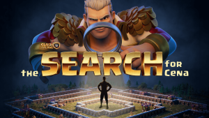 EE FIND HIM? CODY RHODES ENLISTS MILLIONS OF GAMERS TO SEARCH FOR JOHN CENA IN CLASH OF CLANS AND WWE CROSSOVER