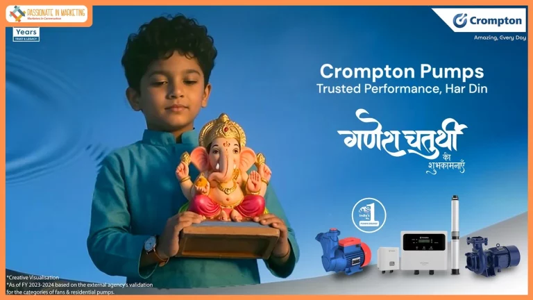 Crompton Unveils AI-Powered Ganesh Chaturthi Film Highlighting its Smart and Connected Pumps Blending in the Festive Spirit